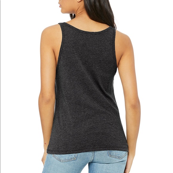 NWOT. Alpha Gamma Delta Sorority womens custom relaxed jersey tank top. - Picture 3 of 10